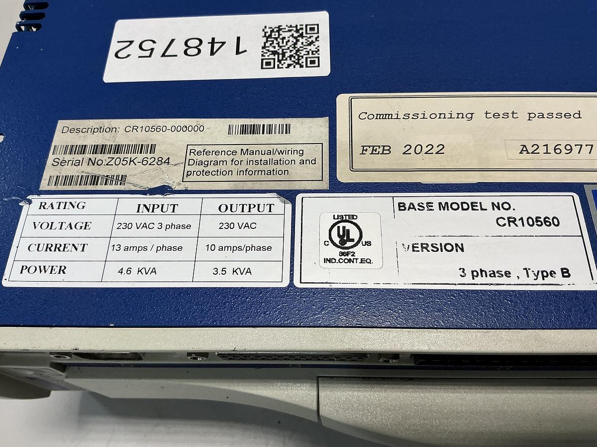Used KOLLMORGEN CR10560