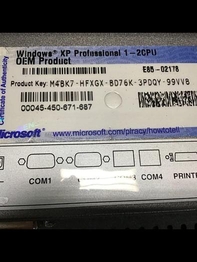 Used ADVANTECH Monito PPC-S123T #135427