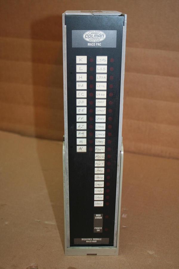 Used BARBER COLMAN Sequence Module 80CC-11001-101-0-00 Used