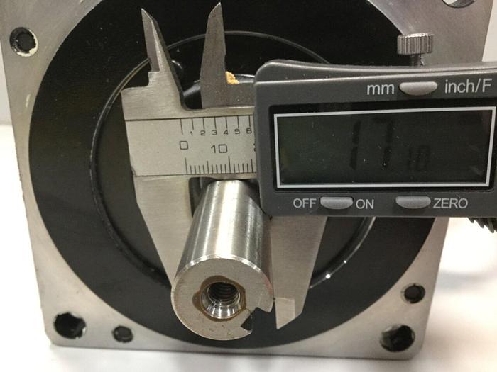 Used YASKAWA AC Servo Motor SGMP-08AWYR11 #107057