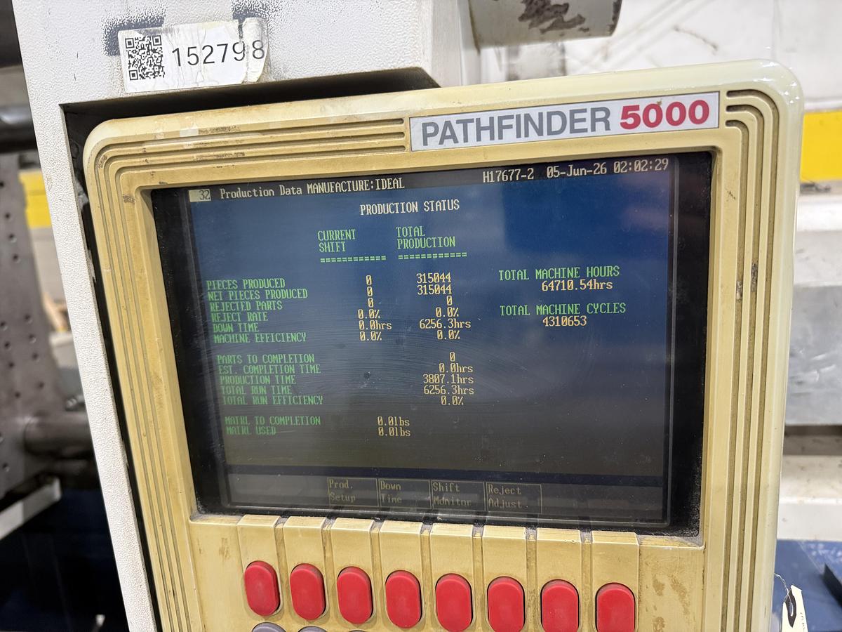 Used 2001 VAN DORN DEMAG 300 Ton Injection Molding Machine 300HT1220 USED #152798