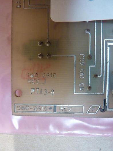 Used SCI Circuit Board 080-2415-1 REV J #37852