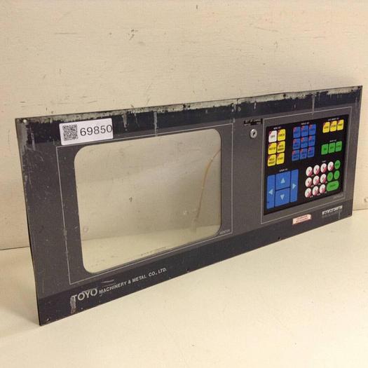 Used TOYO MACHINERY Control Screen Logic Board PLCS6 Used