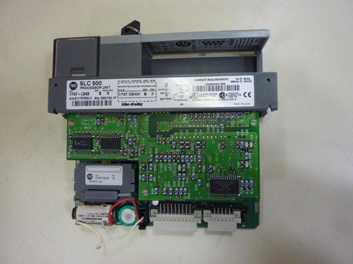 Used ALLEN BRADLEY 5/04 Processor Module 1747-L543 SER B Used