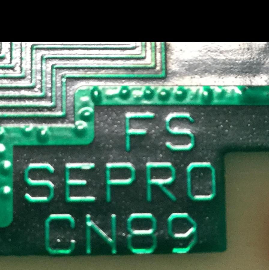 Used SEPRO ROBOTIQUE Control Board 07S0095004/A USED