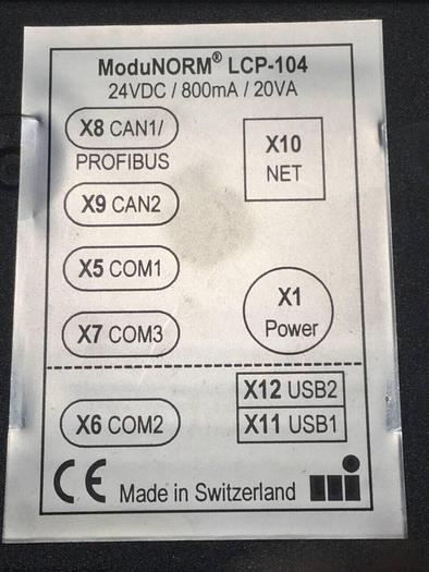 Used MIKRAP Operator Interface LCP-104 Used