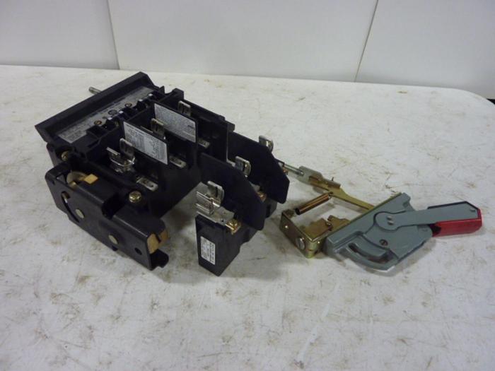 Used ALLEN BRADLEY 30 Amp Disconnect Switch 1494V-DS30 SER A #57432