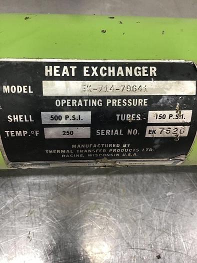 Used THERMAL TRANSFER Heat Exchanger EK-714-79641 #137051