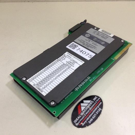 Used ALLEN BRADLEY LOT OF 6 Input Module 1771-IGD #74075