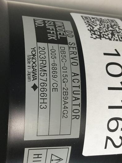 Used YOKOGAWA DC Servo Actuator DB5C-015G-2B9A4G2-005-6869/CE #101162