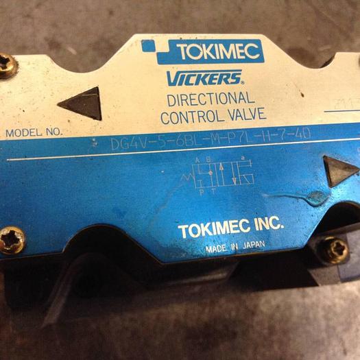 Used VICKERS Tokimec Directional Valve DG4V56BLMP7LH740 #97143
