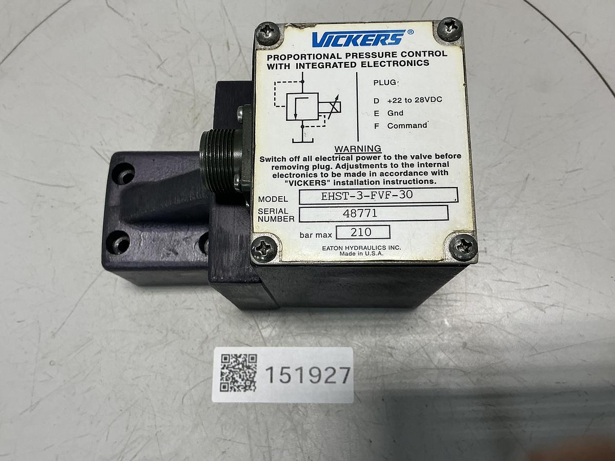 Used VICKERS EHST-3-FVF-30