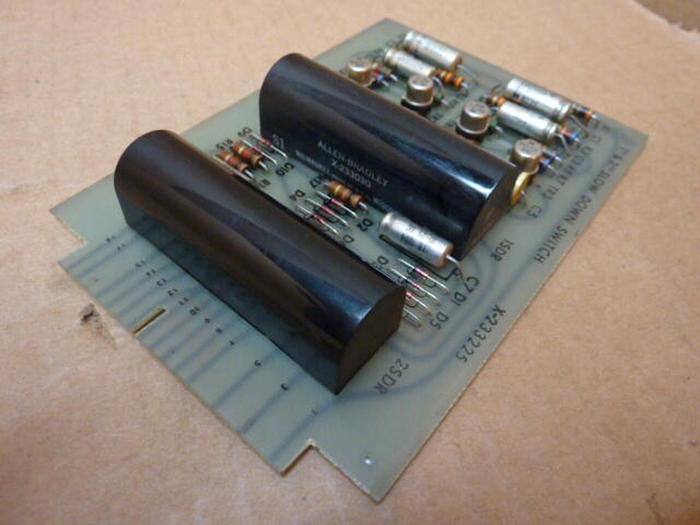 Used ALLEN BRADLEY Slow Down Switch Board X-233225 #27115