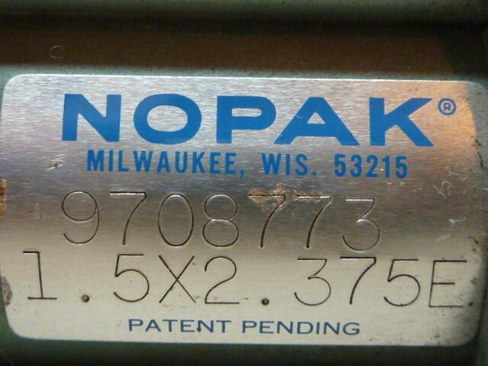 Used NOPAK Cylinder 9708773 #32340