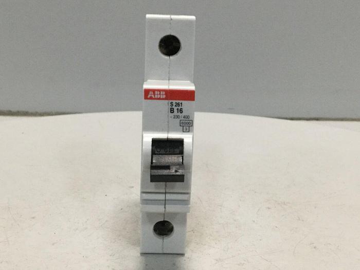 Used ABB 16 Amp Circuit Breaker S261-B16 #104178