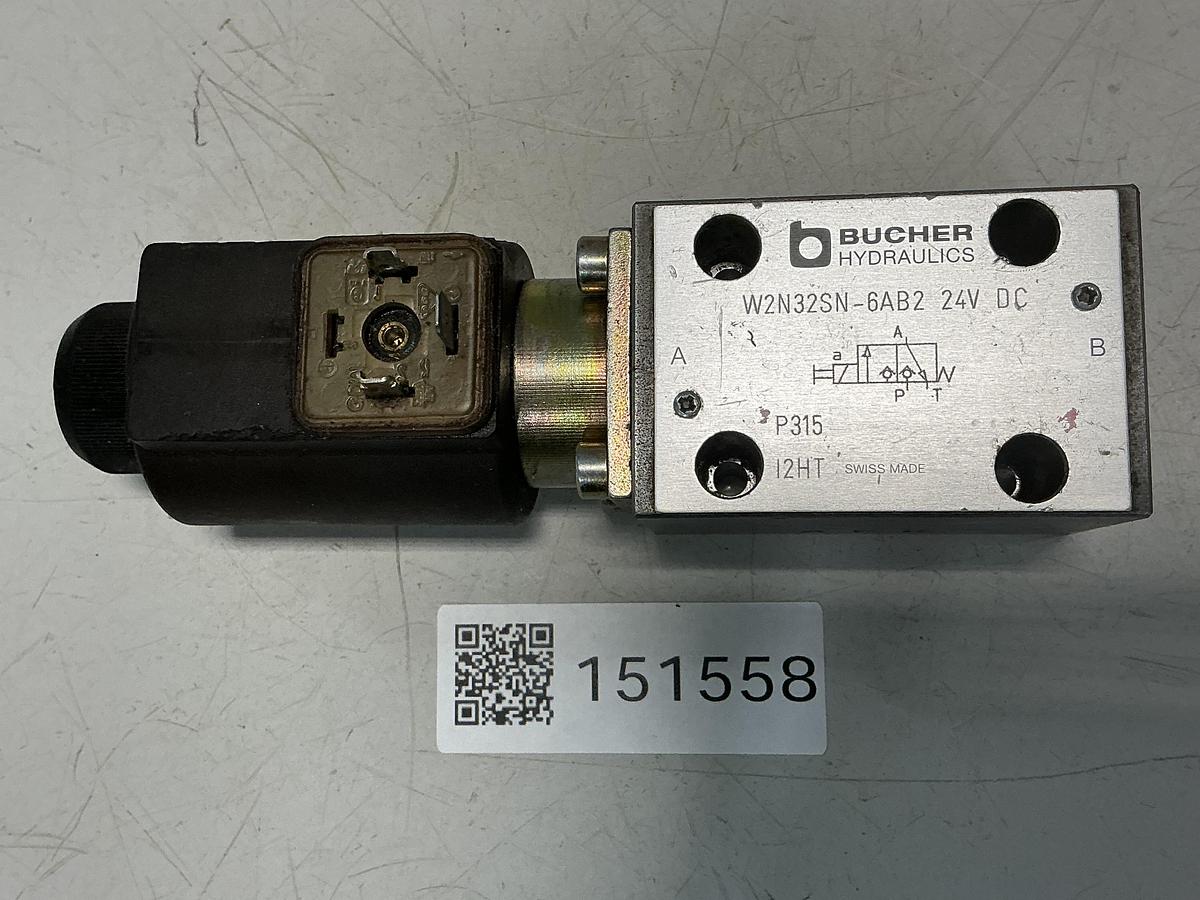 Used BUCHER HYDRAULICS W2N32SN-6AB2