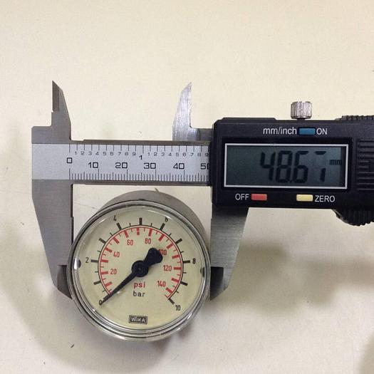 Used WIKA Pressure Gauge GAUGE808 #83808