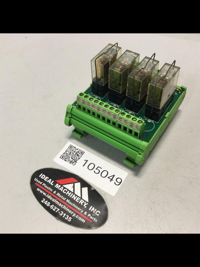 Used EUROTEK Breakout Board ET-MRZ04/24DC/SC/N/AR USED