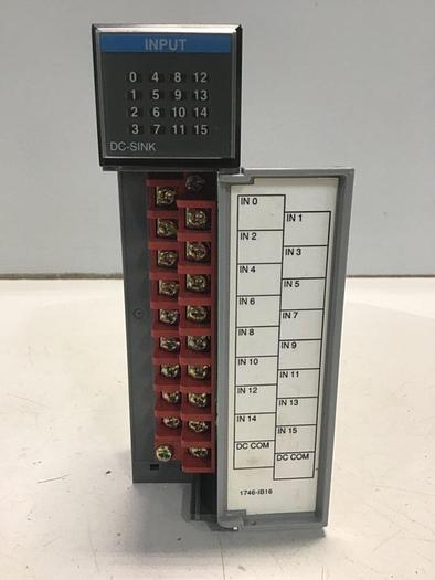 Used ALLEN BRADLEY Input Module 1746-IB16 SER C #127234