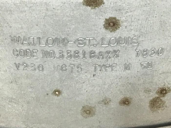 Used WATLOW 675 Watt Heater Band 33818AXX 7830 Used