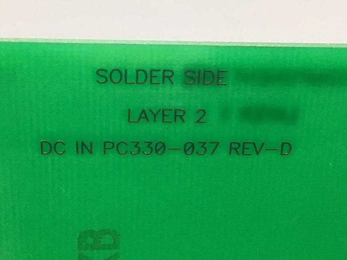 Used VAN DORN DC Input Board 330037 PC330-037 Used