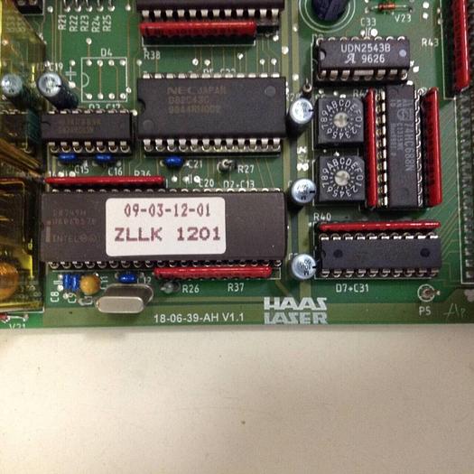 Used HAAS Circuit Board 18-06-39-AH V1.1 #68649