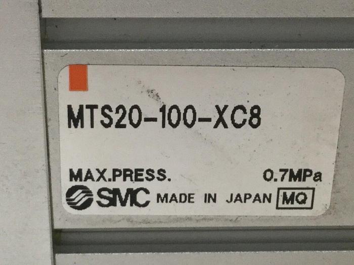 Used SMC Precison Cylinder MTS20-100-XC8 #108009