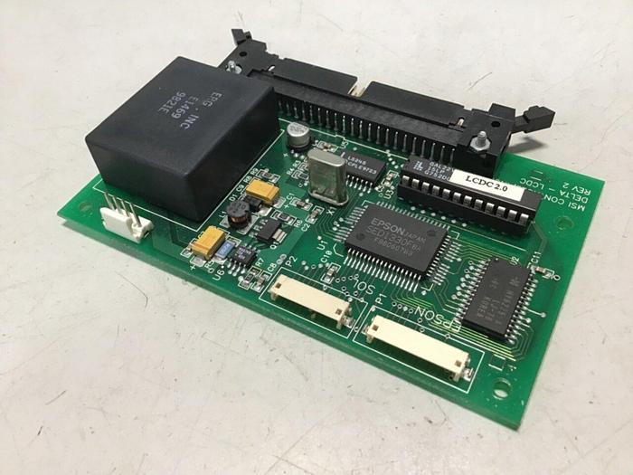 Used MSI CONTROLS Hot Runner Circuit Board DELTA-LCDC #111852