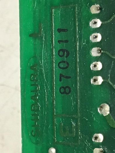 Used SHIBAURA Circuit Board H0550555 #139464