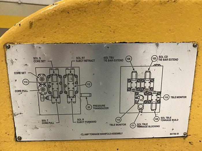Used VAN DORN Platen Slide 356065C ST Used
