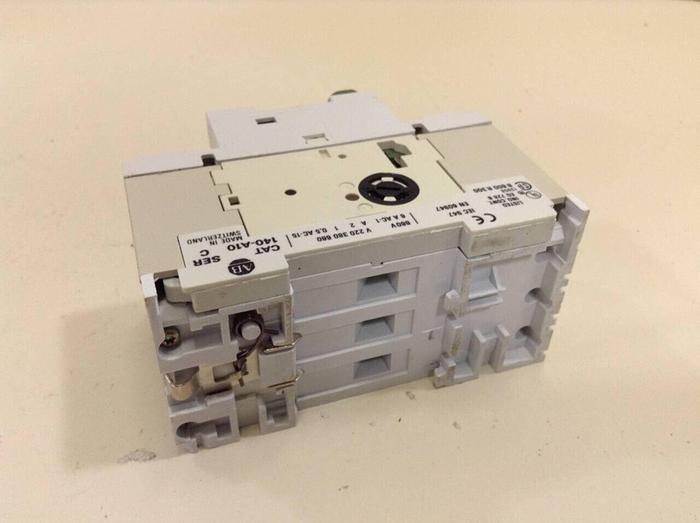 Used ALLEN BRADLEY Manual Motor Starter 140-MN-0100 SER D #79597