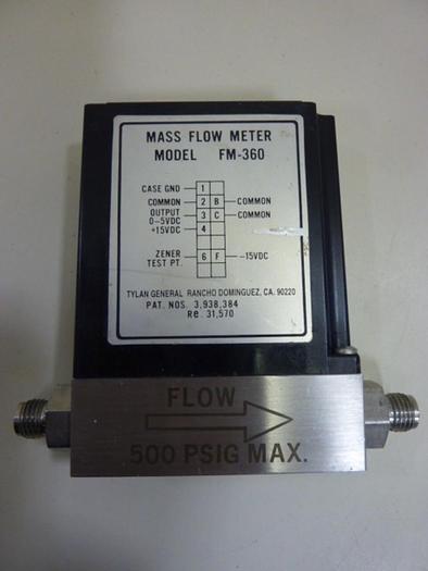 Used TYLAN Mass Flow Meter FM-360 #63488