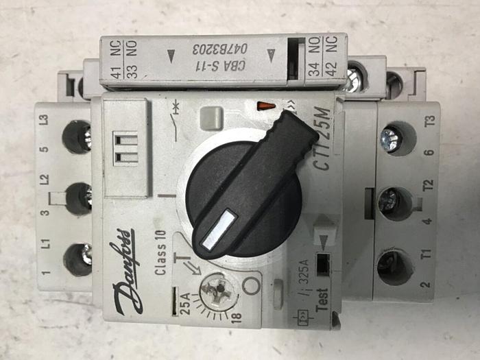 Used DANFOSS Circuit Breaker CTI25M18-25A #139613