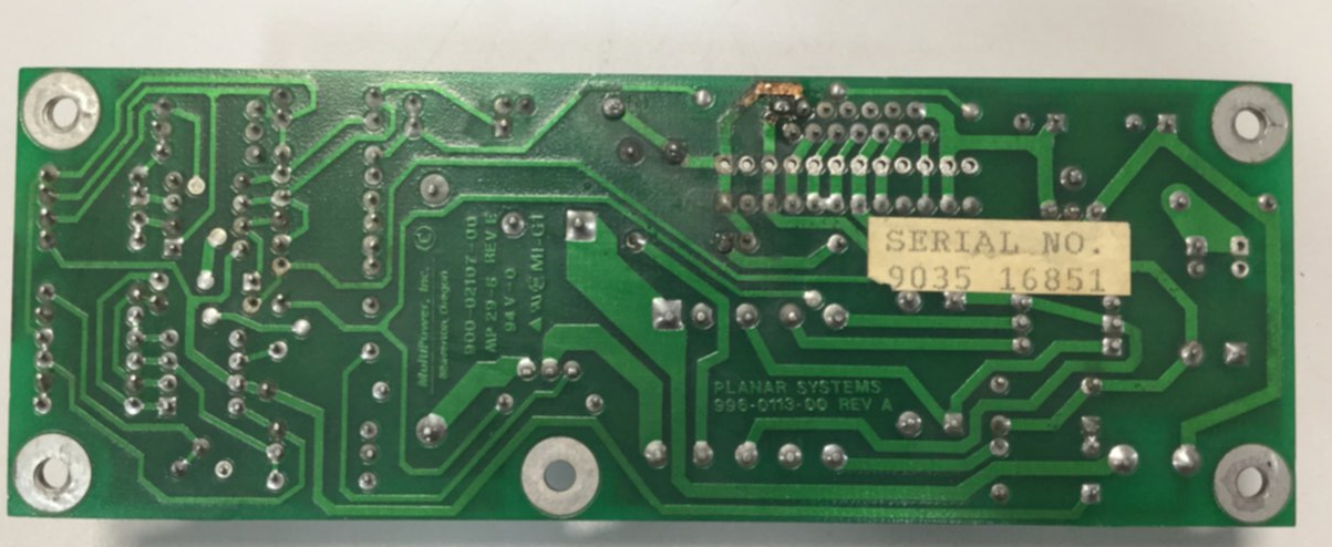 Used PLANAR SYSTEMS Power Supply Board 996-0113-00 USED