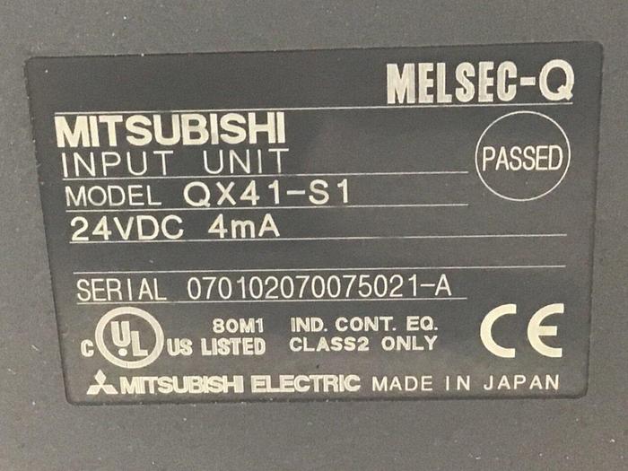 Used MITSUBISHI Input Module QX41-S1 #112710