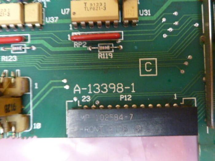 Used BARBER COLMAN Temperature Control PC Board A-13398-1 #37595