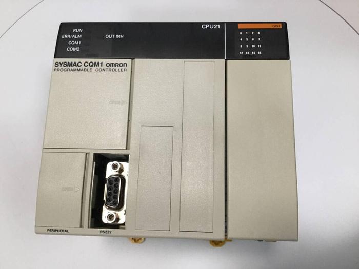 Used OMRON Programmable Controller CQM1-CPU21-E #98660