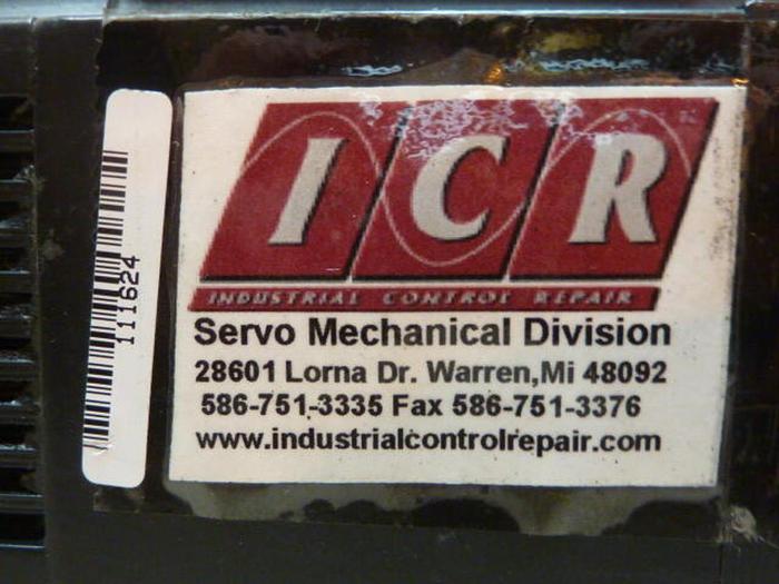 Used MOOG 1.73 HP Servo Motor T-1-M6-030-10-02-16 Used