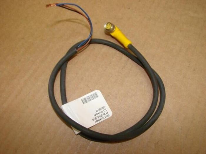 Used TURCK ELEKTRONIK Cable PKW 3M-6/S9 #21312