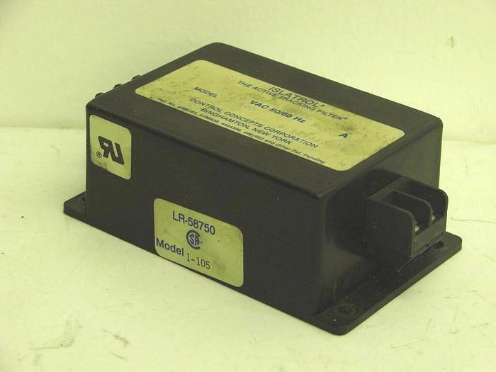 Used ISLATROL Active Tracking Filter I-105 #12298