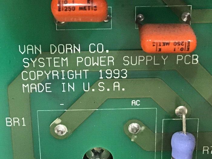 Used VAN DORN Power Supply 330075 USED
