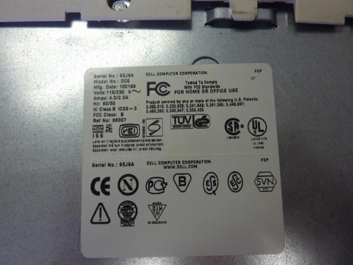 Used DELL Power Supply DCS #50598