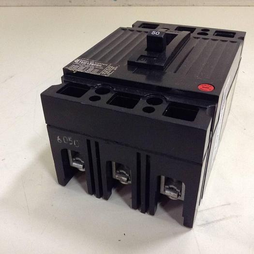 Used GE 50 Amp Circuit Breaker TED136050 #83479
