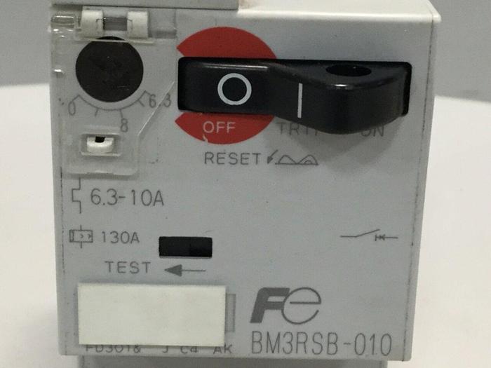 Used FUJI ELECTRIC Manual Motor Starter BM3RSB-010 #108805