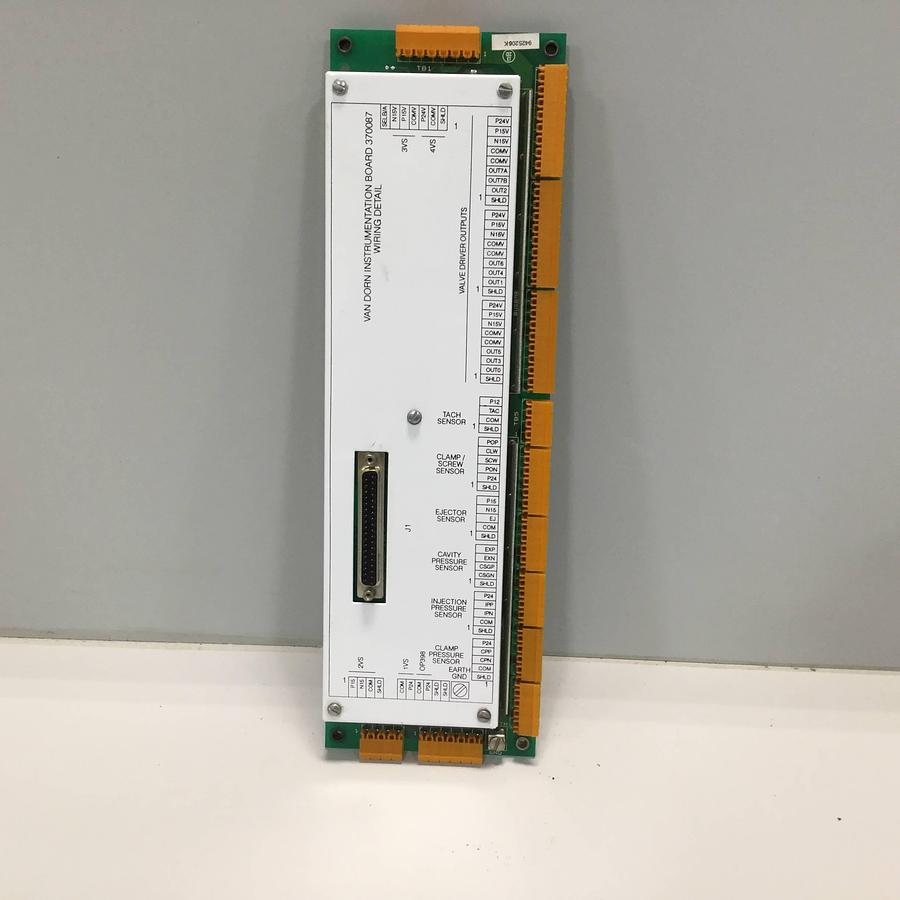 Used VAN DORN Instrumentation Board 370087 USED