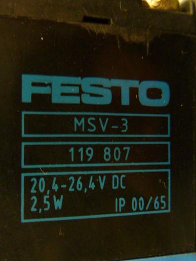 Used FESTO Control Block / Valve Terminal IFB8-02 #52855
