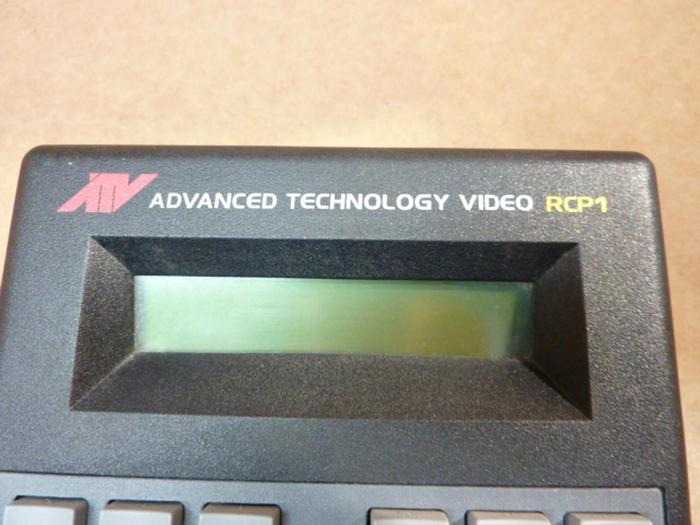 Used ADVANCED TECHNOLOGY VIDEO Remote Control Panel RCP1 5600585 #40821