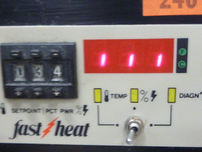 Used FAST HEAT Control KS010009L Used