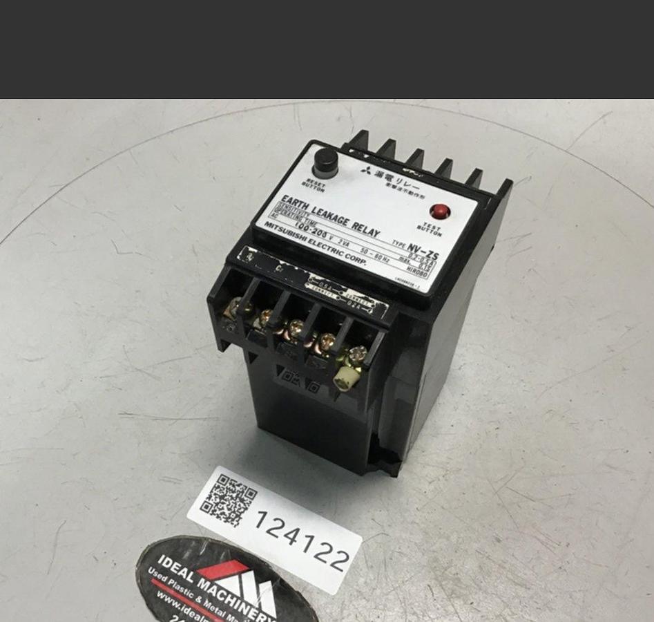 Used MITSUBISHI Earth Leakage Relay NV-ZS USED