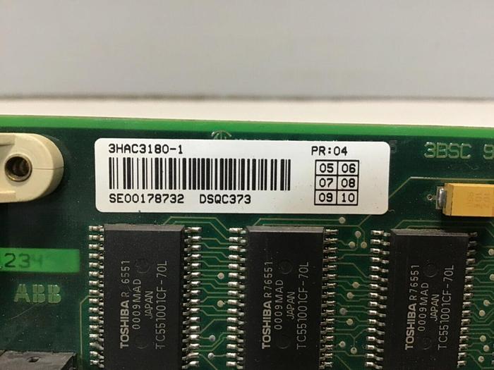 Used ABB Circuit Board DSQC373 3HAC3180-1 USED